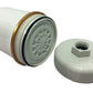 HIGH QUALITY Shower Filter KDF/Carbon REMOVES CHLORINE + CHEMICALS - Water Filter Direct Australia