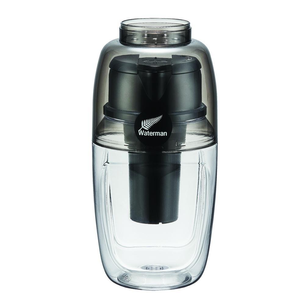 Personal Water Purifyer - BMP Waterman Blue or Black 600ml - Water Filter Direct Australia