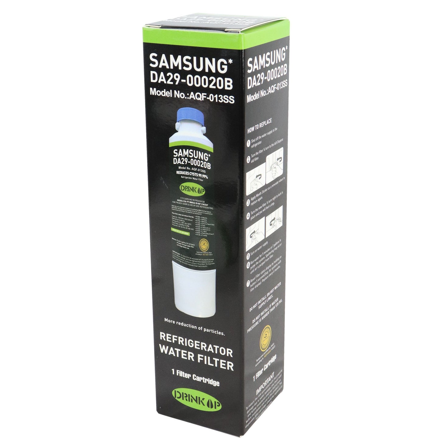 Samsung DA29-00020B DA29-00020A SRF731GDLS Internal Fridge Filter - Water Filter Direct Australia
