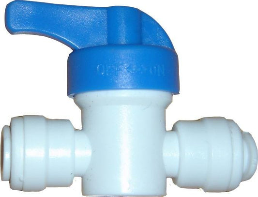 Shut Off Valve with Quick Connect Inlet and Outlet (AQP-SOV) - Water Filter Direct Australia
