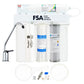Triple Under Sink 0.1 Micron Ultra Fine Water Filter with pH Elevation - Water Filter Direct Australia