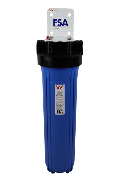 WaterMark Single Whole House Water Filter System | 20" x 4.5" | Big Blue - Water Filter Direct Australia